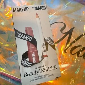 Makeup By Mario Lipstick and lip liner(Sephora exclusive)+makeup bag